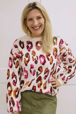 On The Prowl Spotted Sweater