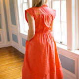 Inner Glow Midi Dress, Hot Pink