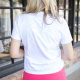SPANX® Lightweight Cotton Crewneck Tee, Classic White
