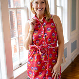 Walk This Way Mini Dress, Berry