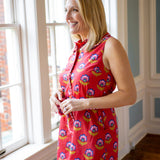 Walk This Way Mini Dress, Berry