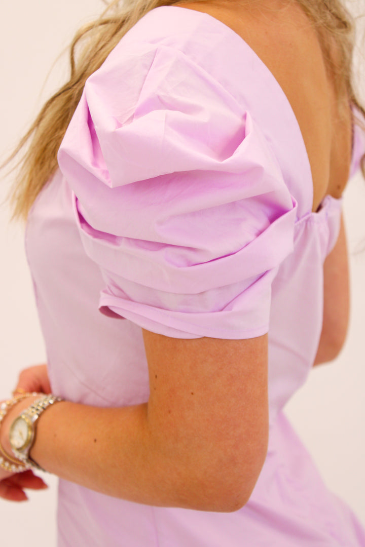 Kimberly Mini Dress, Lavender