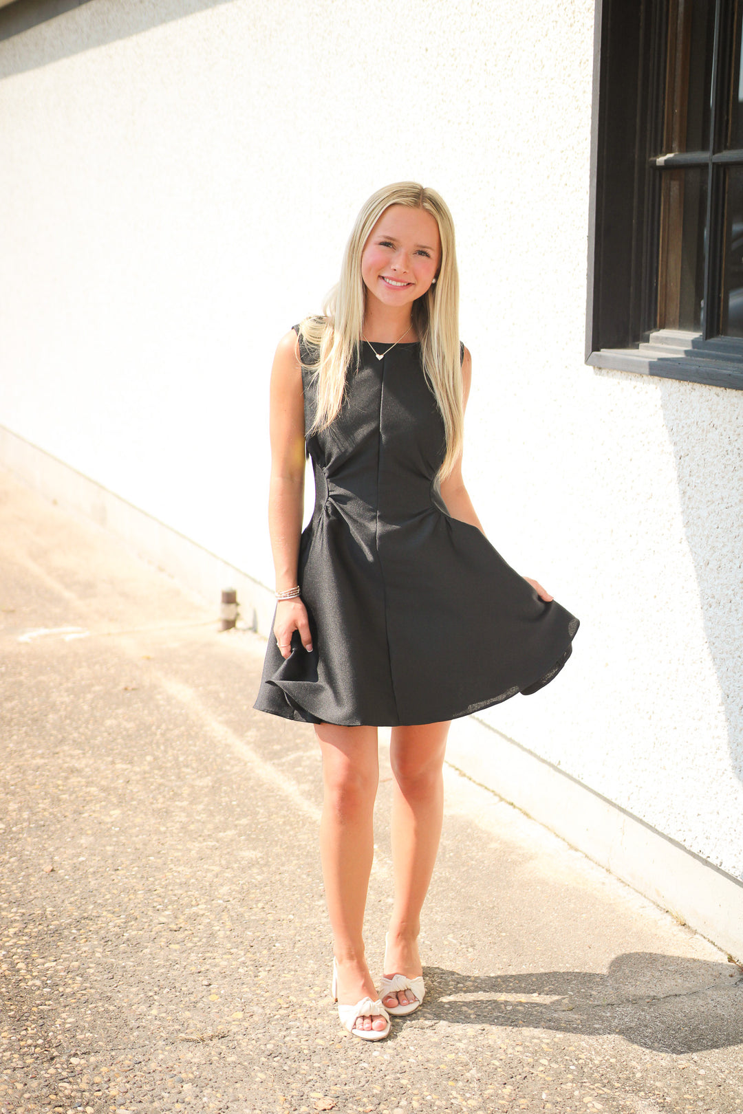 Glorious Day Mini Dress, Black