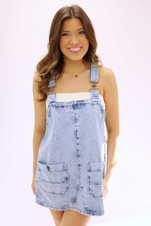 Overall Smock Mini, All Faded Out