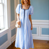 Open Skies Midi Dress, Blue