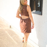 Atlas Suede Mini, Chicory Coffee