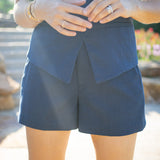 Spanxsupersmooth™ Easybreezy 360 Cotton Linen Short 5", Timeless Navy