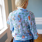 Lovely Impressions Top, Blue