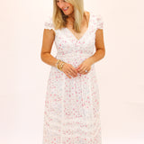 Suvi Cotton Midi Dress, Confetti Bloom