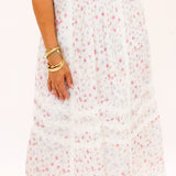 Suvi Cotton Midi Dress, Confetti Bloom