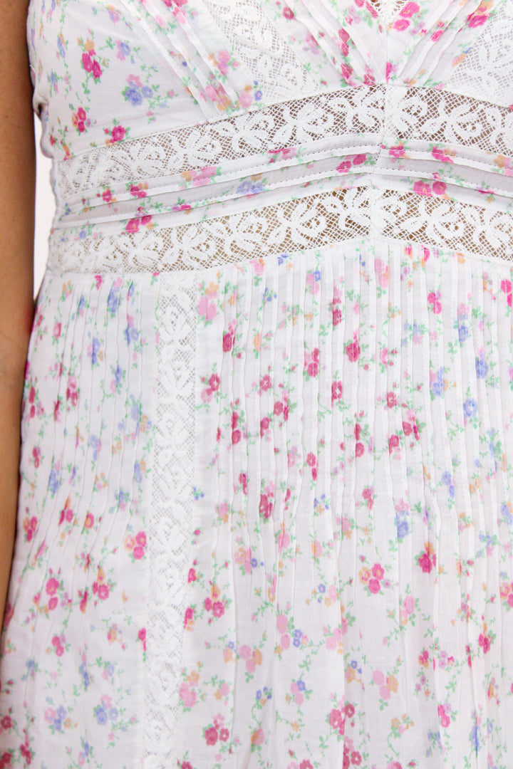 Suvi Cotton Midi Dress, Confetti Bloom