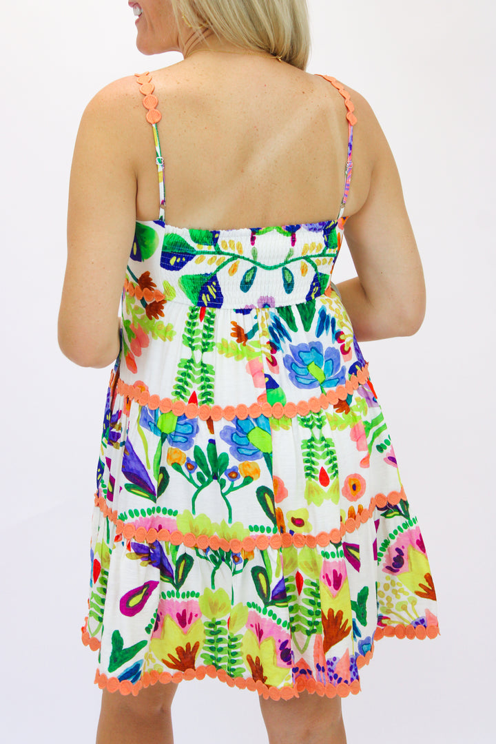 Petal Party Dress, Multi