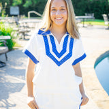 Mist and Moonlight Skort, Off White/Blue