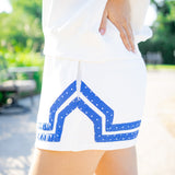 Mist and Moonlight Skort, Off White/Blue