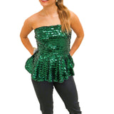 Melissa Sequin Top, Tinsel