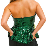 Melissa Sequin Top, Tinsel