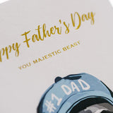 Majestic Beast Father's Day Card