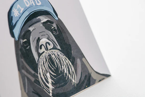 Majestic Beast Father's Day Card