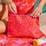 Travel Pouch, Garden Samba