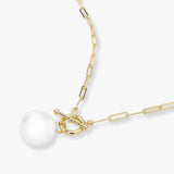 Life's A Ball Pearl Pendant Necklace
