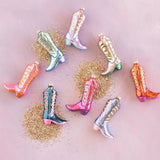 Glitter Up Cowboy Boot Ornament