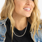 Not Your Basic Tennis Necklace 3mm