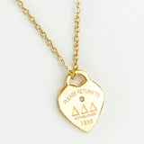 Sorority Please Return Necklace
