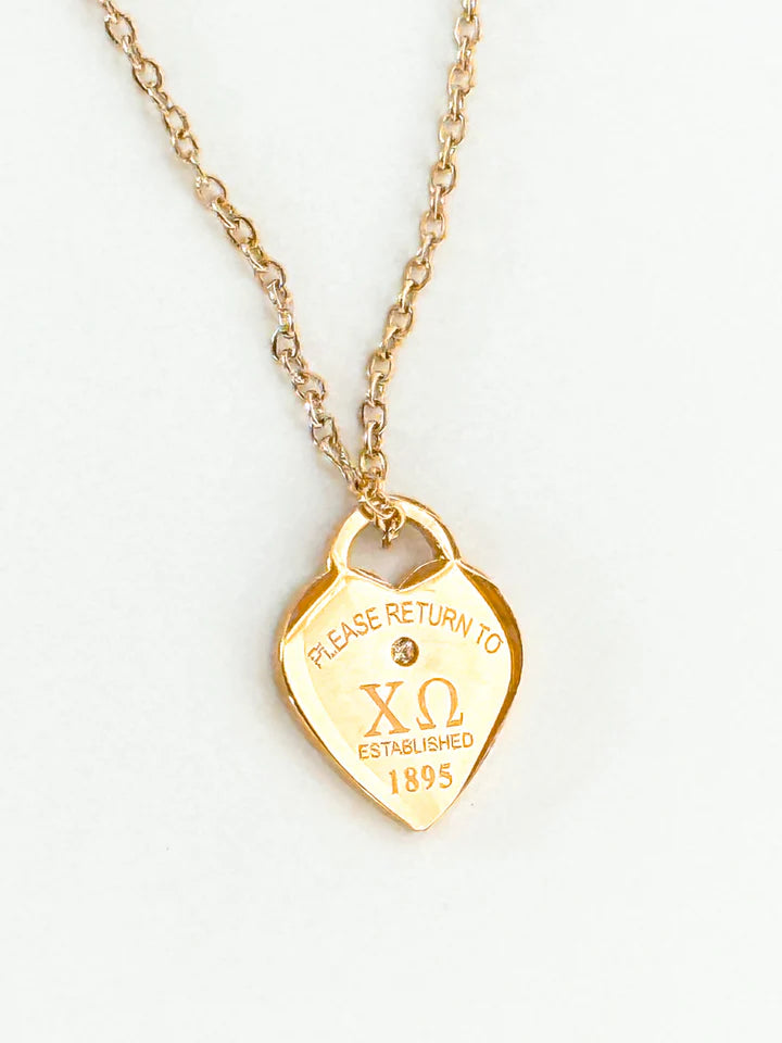 Sorority Please Return Necklace