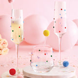 Beaded Champagne Flute
