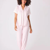 Leopard PJ Set, Blush