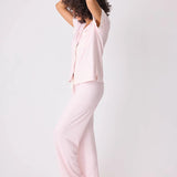 Leopard PJ Set, Blush