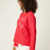 Let's Get Toasty Snuggle Sweater, Samba Red