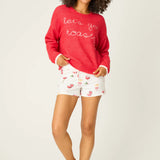 Let's Get Toasty Snuggle Sweater, Samba Red