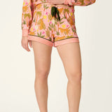 In The Jungle Leopard Safari Tank Shorts