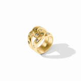 Rainbow Infinity Ring, Champagne Radiance
