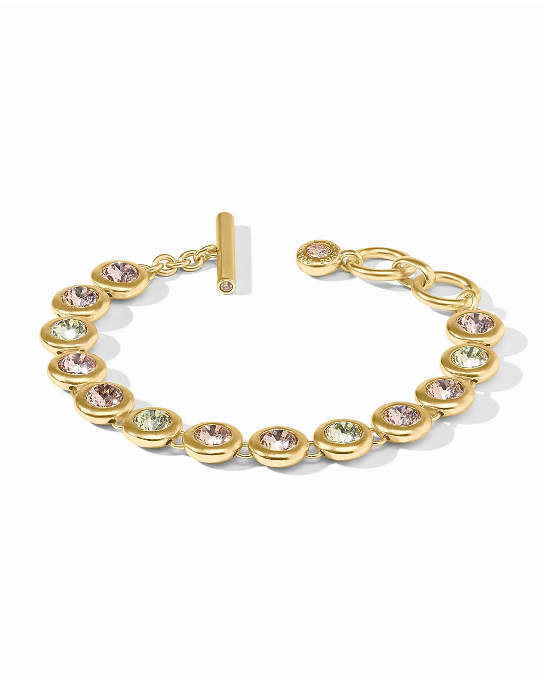 Rainbow Tennis Bracelet, Champagne Radiance