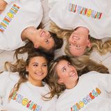 Pi Phi Color Story Sorority Sweatshirt