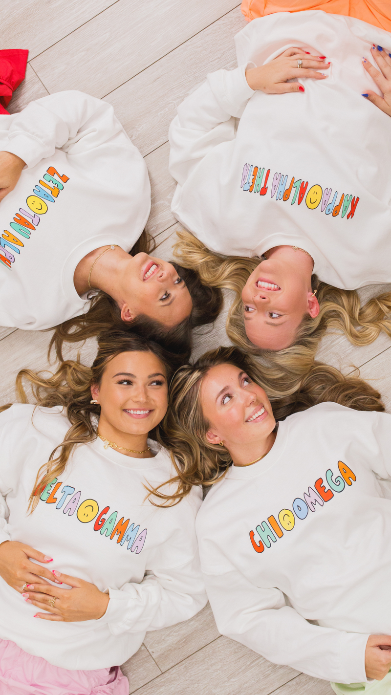 Theta Color Story Sorority Sweatshirt