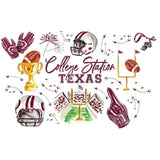 Tailgates in College Station Party Cup, 24oz