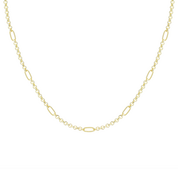 Eclipse Layering Necklace, Gold