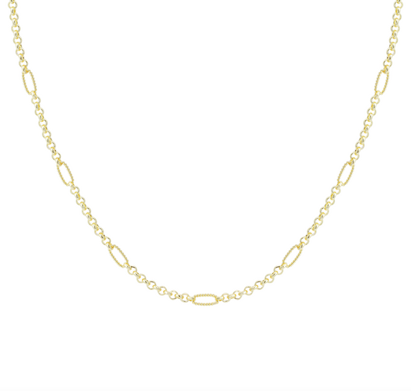 Eclipse Layering Necklace, Gold