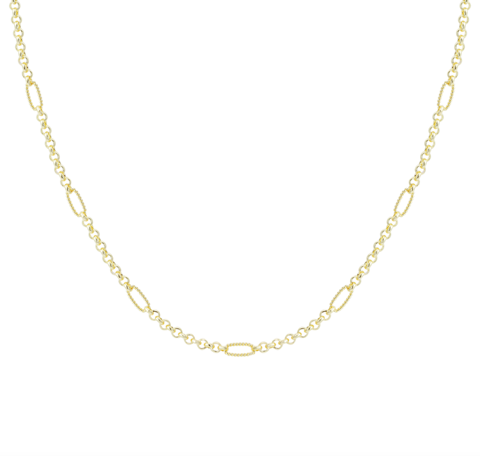 Eclipse Layering Necklace, Gold