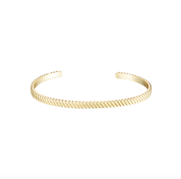 Eclipse Stacking Cuff Bracelet, Gold