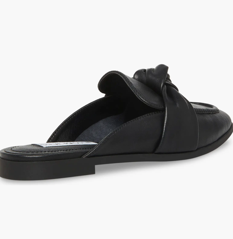Chart Mule, Black Leather