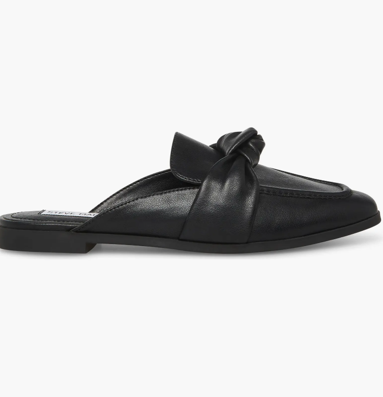 Chart Mule, Black Leather