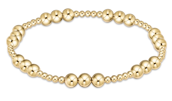 Dignity Joy Pattern 5mm Bead Bracelet
