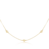 17" Choker Simplicity Chain Gold - Classic Gold 4mm