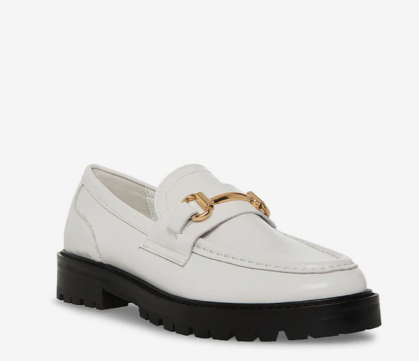 Mistor Loafer, White Leather