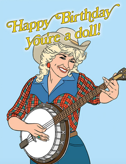 Happy Birthday, You're A Doll Card