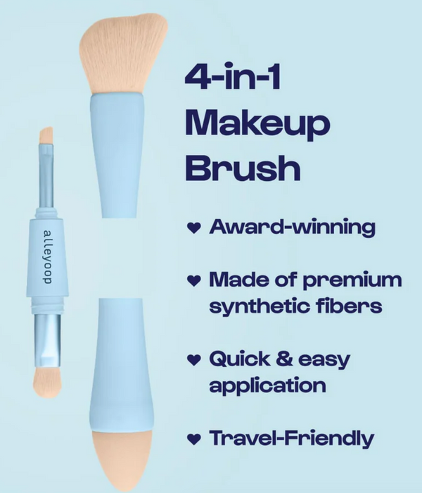 Multi Tasker, 4 in 1 Makeup Brush